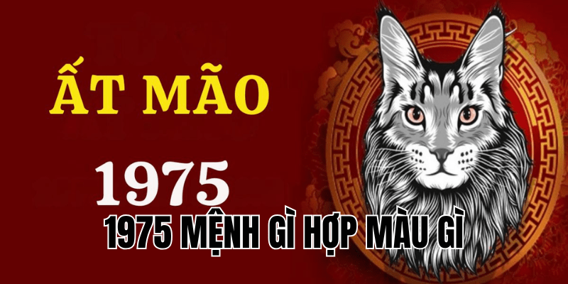 1975 mệnh gì hợp màu gì