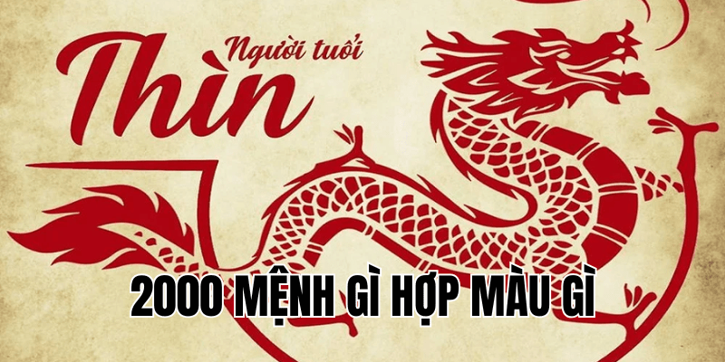 2000 mệnh gì hợp màu gì