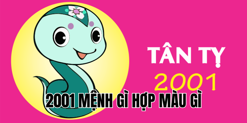 2001 mệnh gì hợp màu gì