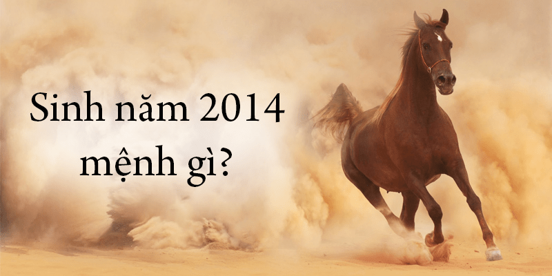 Cách xác định tuổi và mệnh của người sinh năm 2014