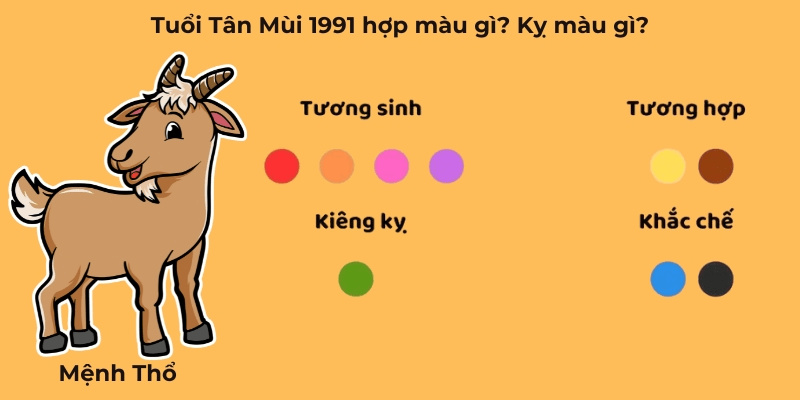 Lý Giải Vì Sao Màu Sắc Phù Hợp Quan Trọng Đối Với Người Sinh Năm 1991