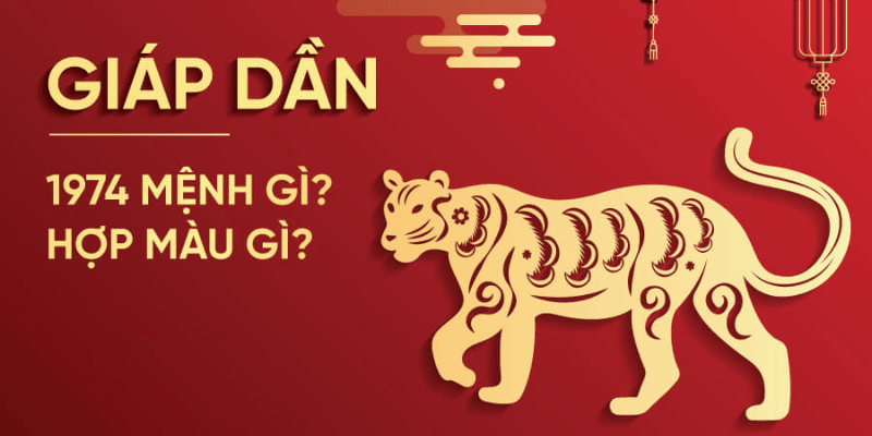 Những người sinh năm 1974 mệnh gì hợp màu gì