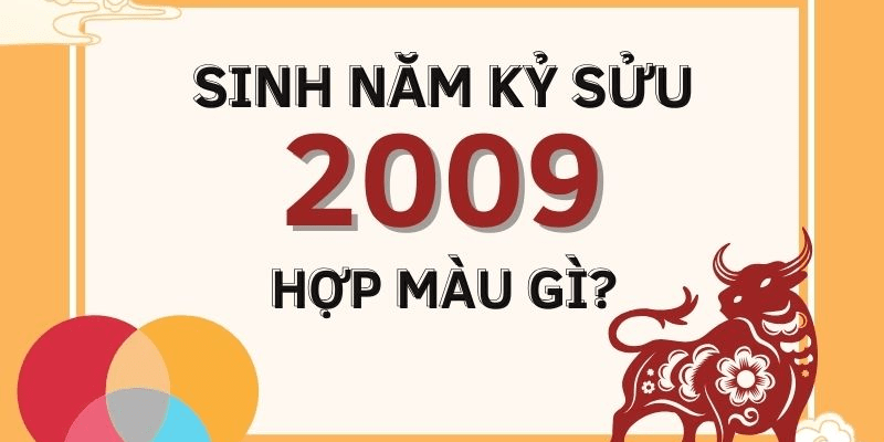 Những người sinh năm 2009 mệnh gì hợp màu gì