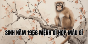 sinh năm 1956 mệnh gì hợp màu gì
