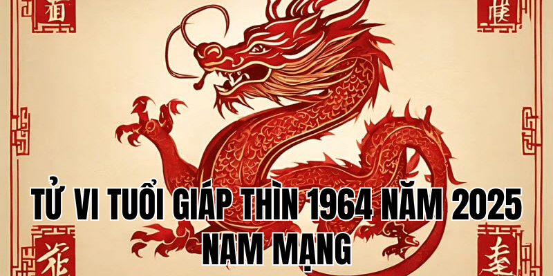 tử vi tuổi giáp thìn 1964 năm 2025 nam mạng