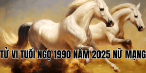tử vi tuổi ngọ 1990 năm 2025 nữ mạng